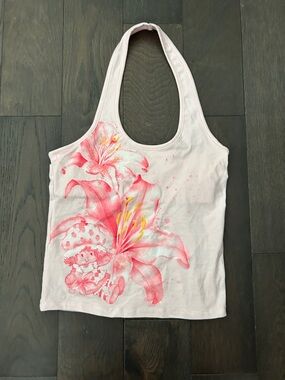 Light pink halter top